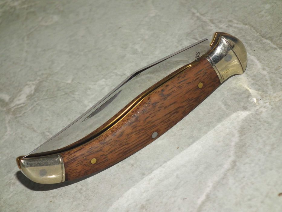 Briceag traditional maghiar Fejesgörbe cu certificat mester Kocsis Ferenc arc decorat