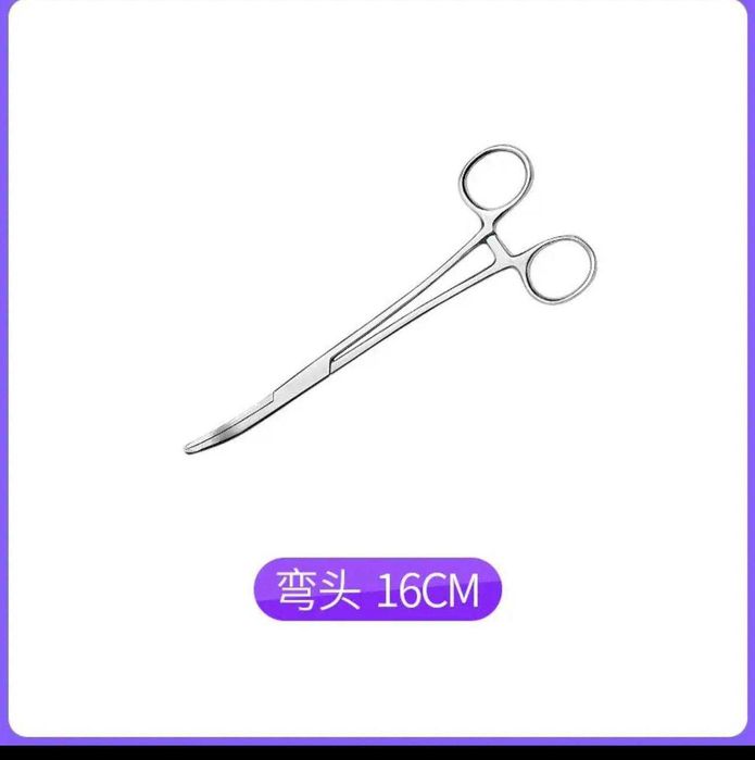 Иглодержатель прямой и изогнутый