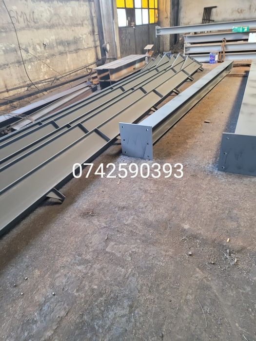 Vand hale structura hala metalică 15x40si 12x30h4