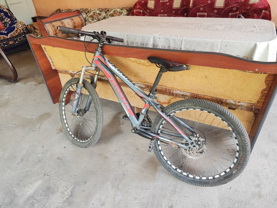 Велосипед на ходу