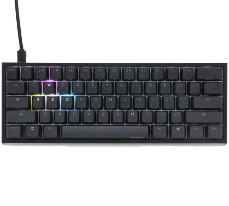 Ducky One 2 Mini Cherry MX Black RGB механична клавиатура