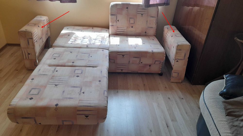 Подарявам разтегателен диван