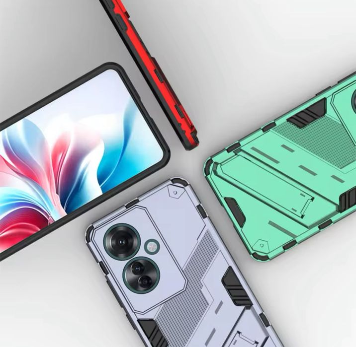 Husa antisoc model HYBRID kickstand pentru Oppo A60 4G / Oppo Reno11 F