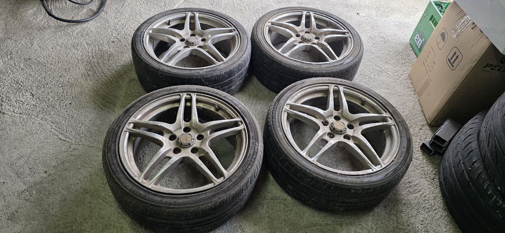 Гуми с джанти 5 х110 за Опел