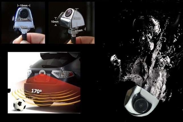 Камера за паркиране на автомобил.