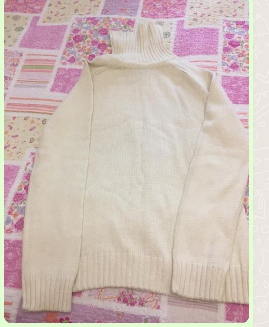 Свитер натуральный хлопок, отбеливать и тирать в автомате