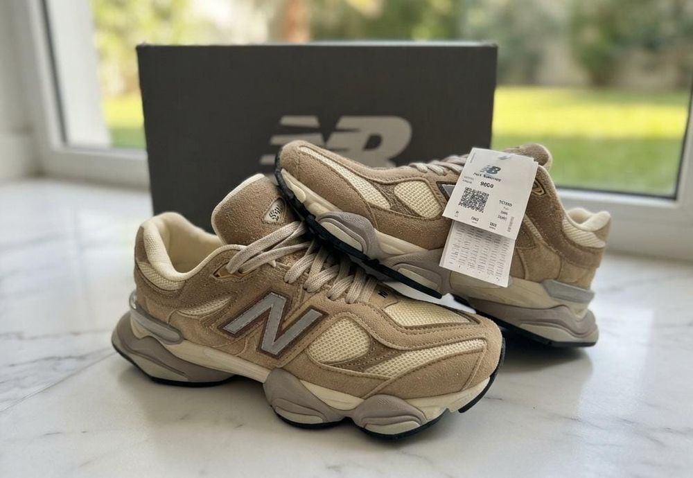 Adidasi New Balance 9060 Crem Bej - Premium