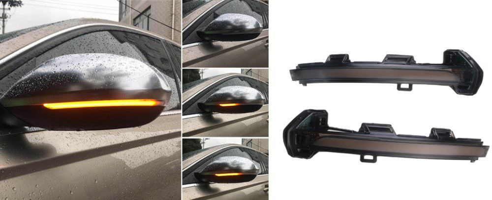 Lampi Semnalizare LED Oglinzi Dinamice pentru VW Passat B8 si Arteon