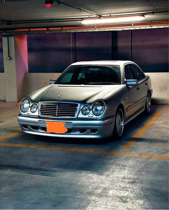 Бампер на Mercedes 210 до рест в стиле Carlsson Передний/Задний Тюнинг