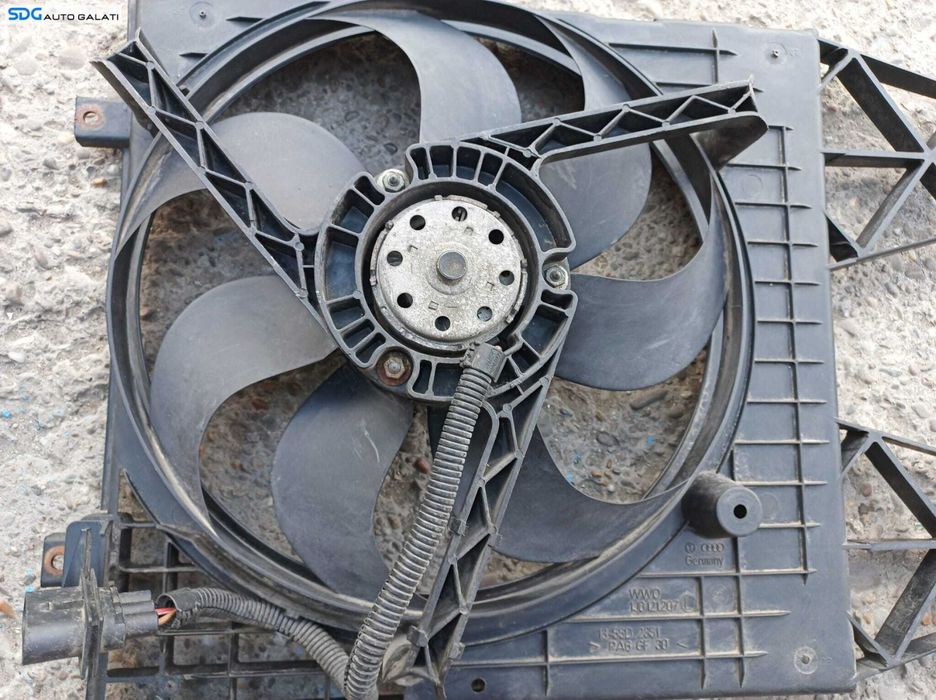 Electroventilator Ventilator Model Fara AC Audi A3 8L 1.9 TDI 1997 - 2003 Cod 1J0121207L [X3926]