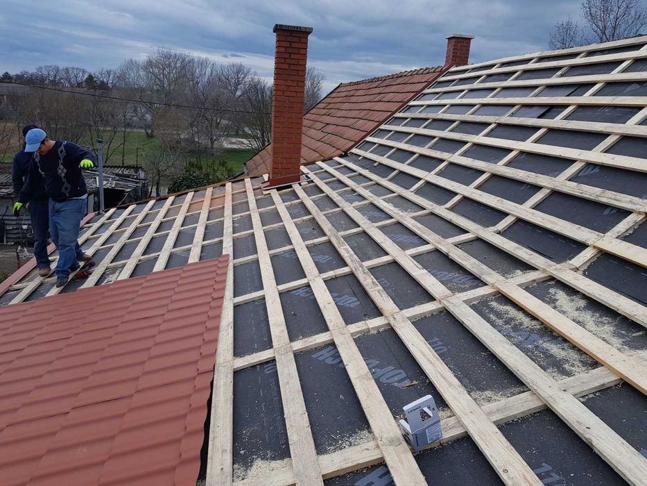 Montaj si reparatii acoperisuri, montaj tigla si tabla, dulgherie