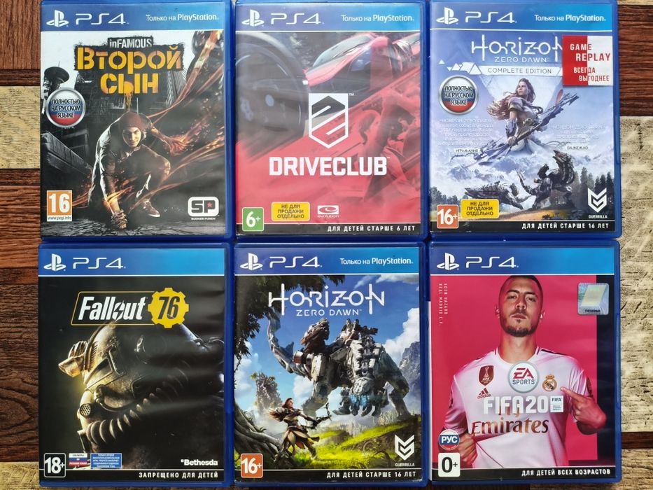 Игры для PS4, PS5, PS VR. Цены в описании