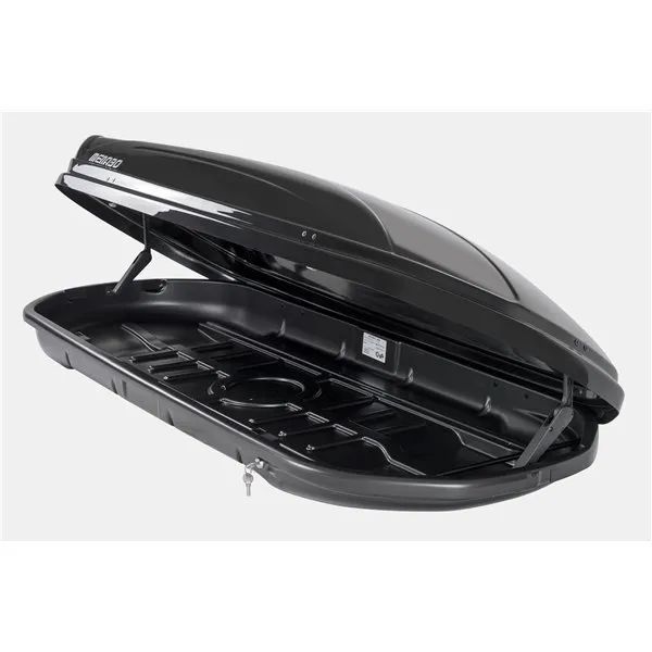 Cutie portbagaj Menabo Mania 460 DUO ABS Black, 195x79x36cm,Noua_Pret Importator,emitem Factura & Garantie