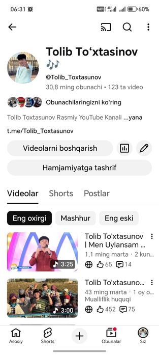 Yotube Kanal Sotiladi