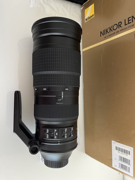 Nikon 200-500mm f/5.6E ED VR