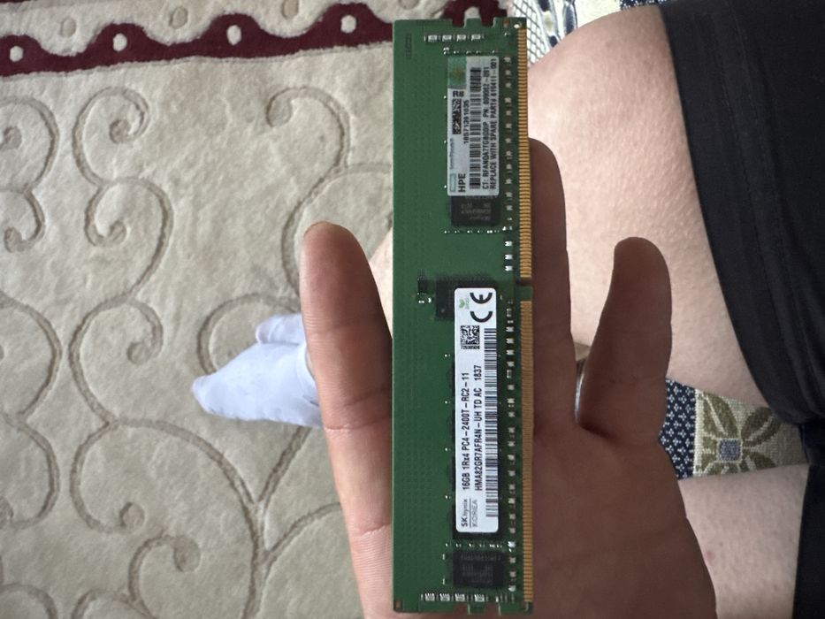 DDR4 ECC RDIMM оперативка на 16 гб