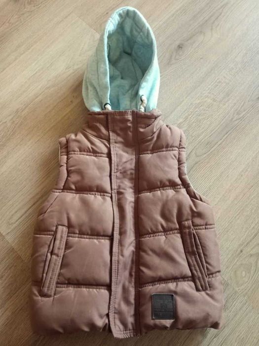 Елек с Качулка Rebel 98 см. 3 г. Дебело подплатен