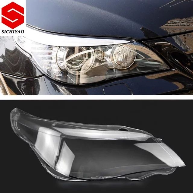 Стекло фары BMW E60 E61 рестайлинг