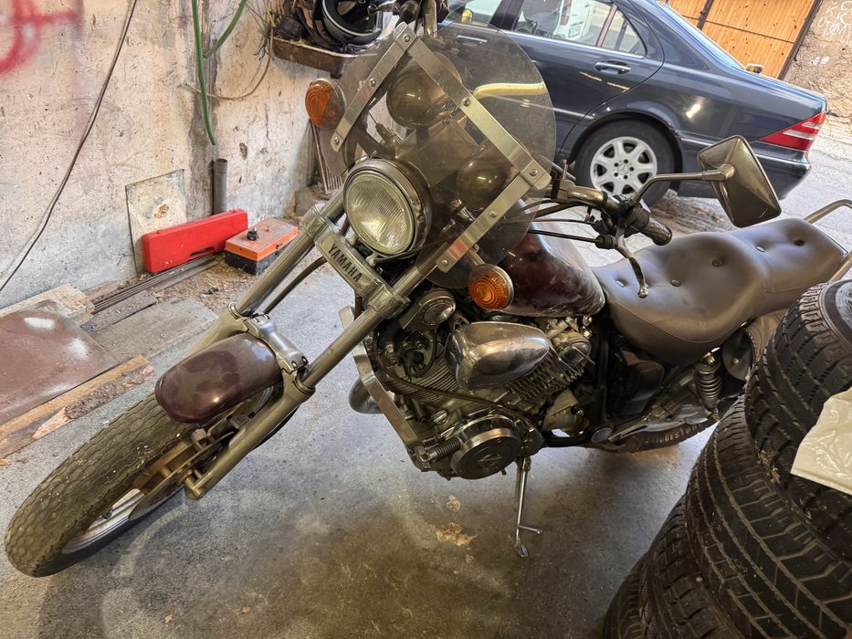 Yamaha virago  на части