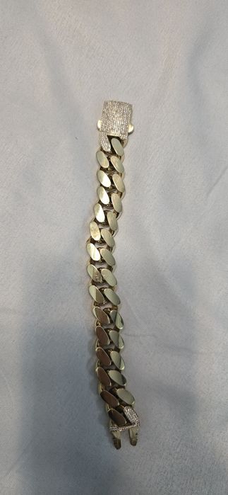 Bratara aur barbati Cuban 14k