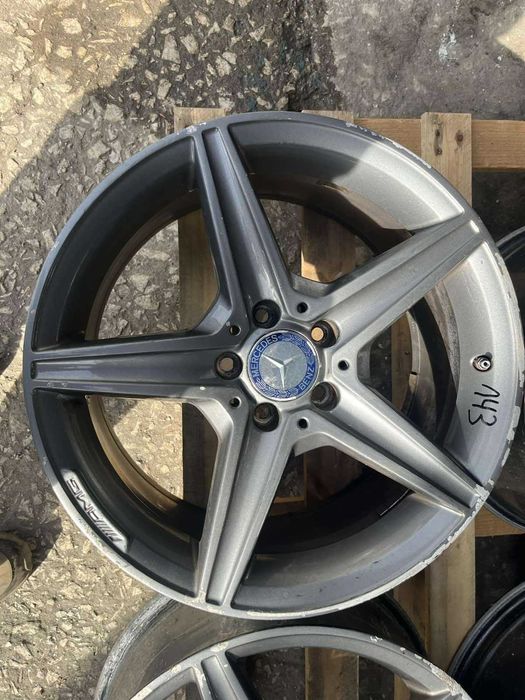 ТОП! AMG джанти 18 Mercedes W204 W205 и други запазени нямат криво ном 143