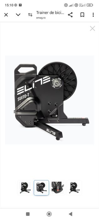 Home Trainer Smart Elite Suito‑T – Antrenament ca pe șosea