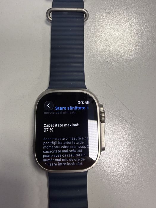 Apple Watch Ultra 2, 49cm, GPS, Cellular, Titanium, Blue Ocean