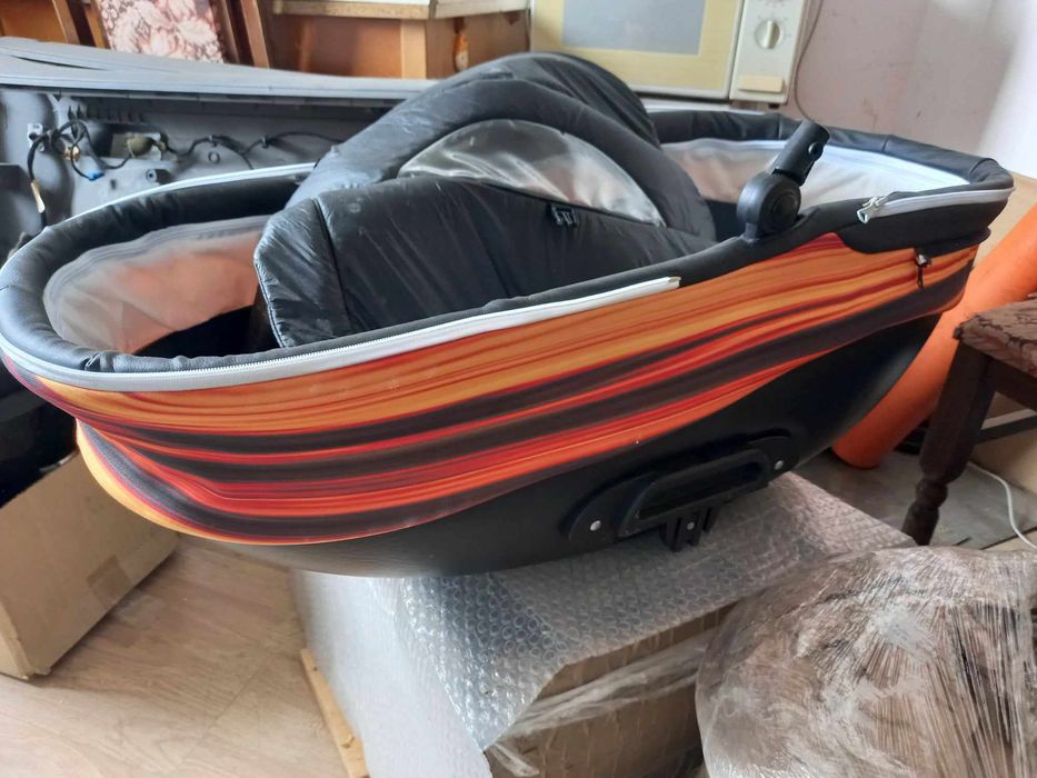 Детска Количка 3в1 заедно с кошче