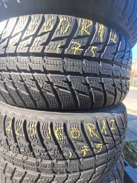 4 anvelope iarna 225/60r17 Nokian Montaj Gratuit