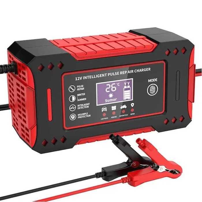 Starter auto multifunctional, 12V/6A,afisaj digital inteligent,nou