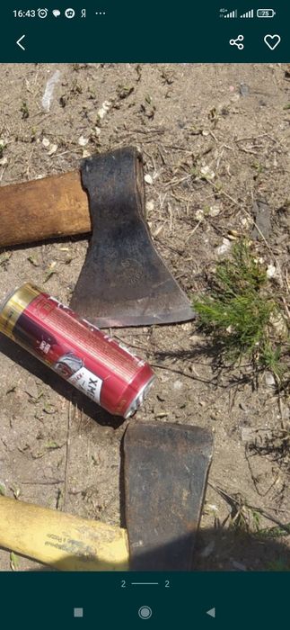 Топор и колун 2 штуки