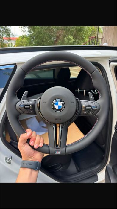 Руль BMW Black edition E90 E71 E89 E84 E70 / руль на бмв е70 / руль бм