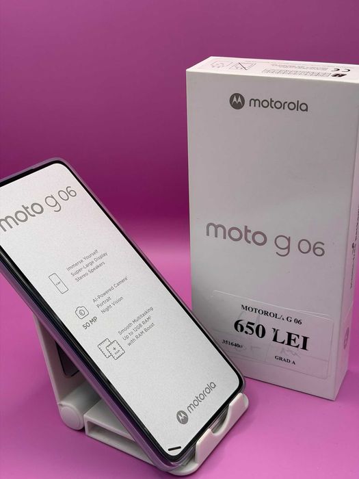 Motorola G06 256gb •Matei Amanet Crangasi22•35164