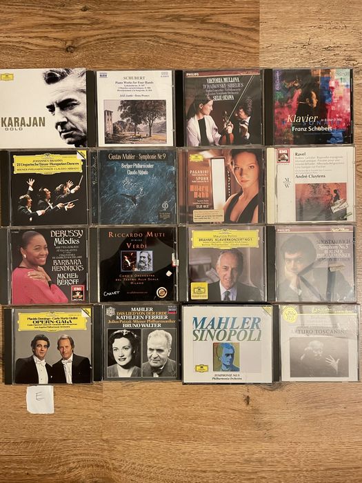 Vand colectie CD originale muzica clasica