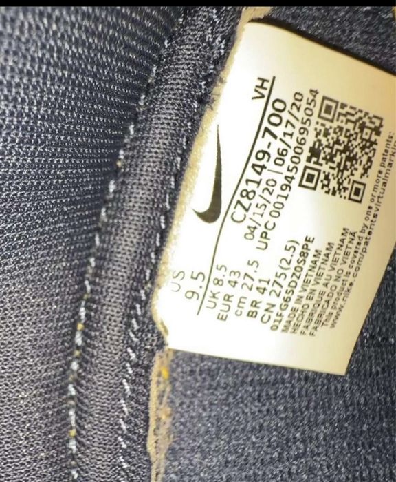 Nike dunk high michigan