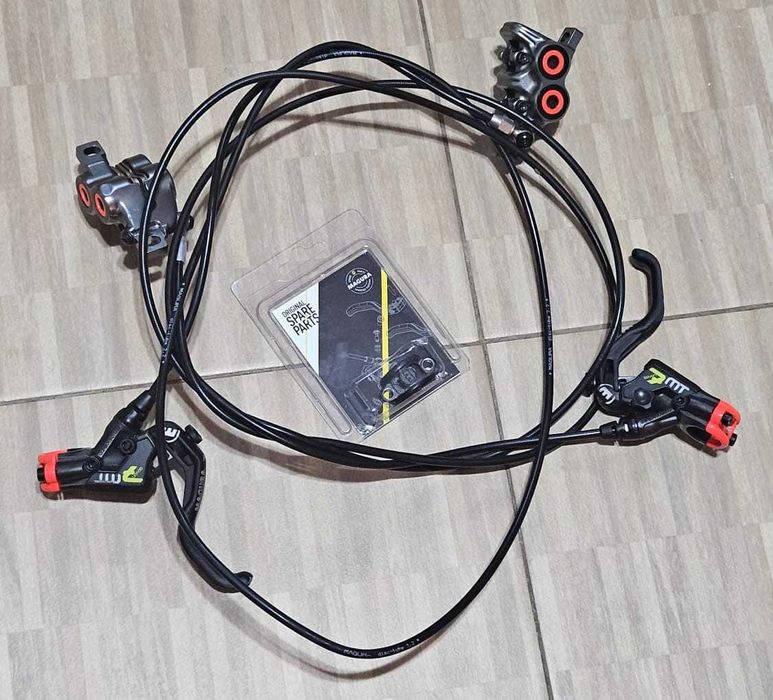 Set frâne Magura MT7 Pro față + spate, funcționează perfect