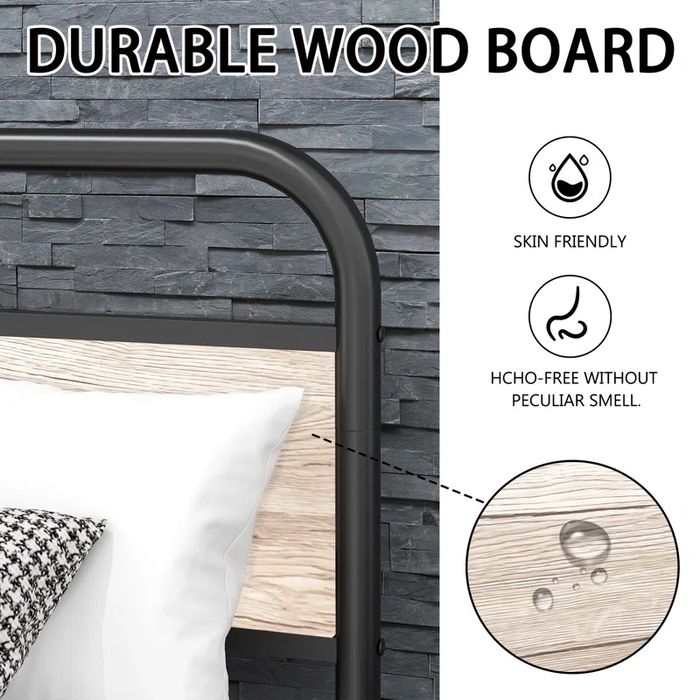 Односпальная кровать металлический двухспальная двухместный полуторка