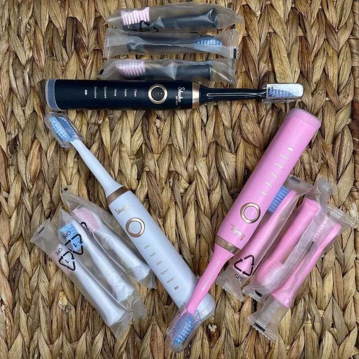 Електрическа четка за зъби SHUKE 5 режима на работа и 4 накрайника