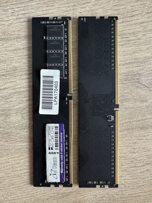 RAM памет DDR4 8GB (2x4GB) 2133MHz J&A