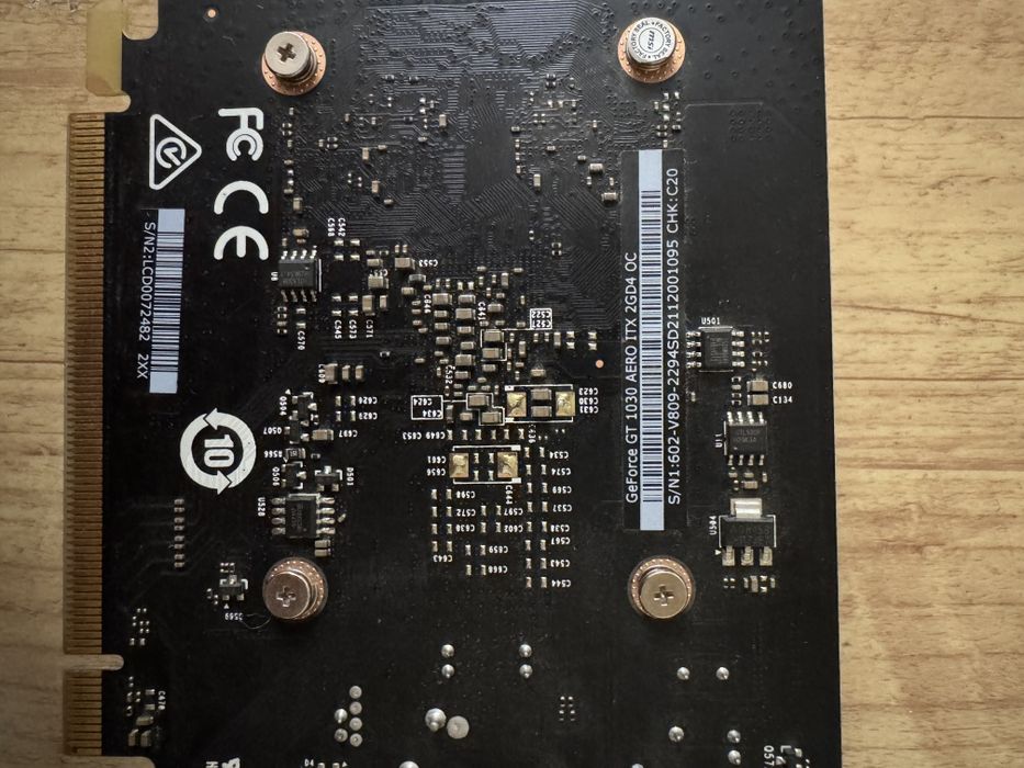 Видеокарта MSI Nvidia Geforce GT 1030