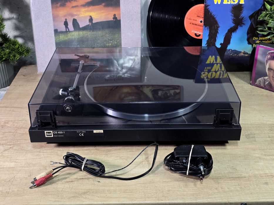 Pick-up DUAL CS-455-1, automatic, ortofon omp10, hifi  retro
