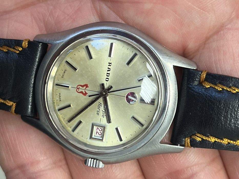 Здравейте, продавам часовник  Rado Purple Horse 1970г.