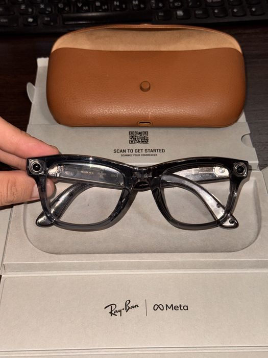 Meta RayBan Gen2 Transparent Grey
