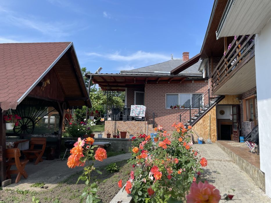 Casa cu anexe cu 2garaje