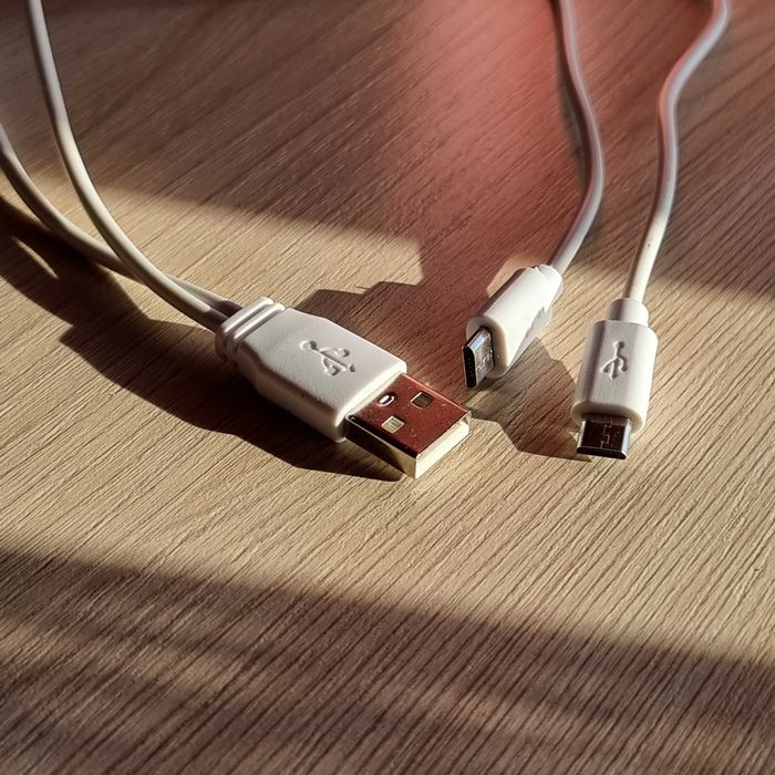 Adaptor cablu incarcator USB la 2x micro USB - bifurcare tip Y