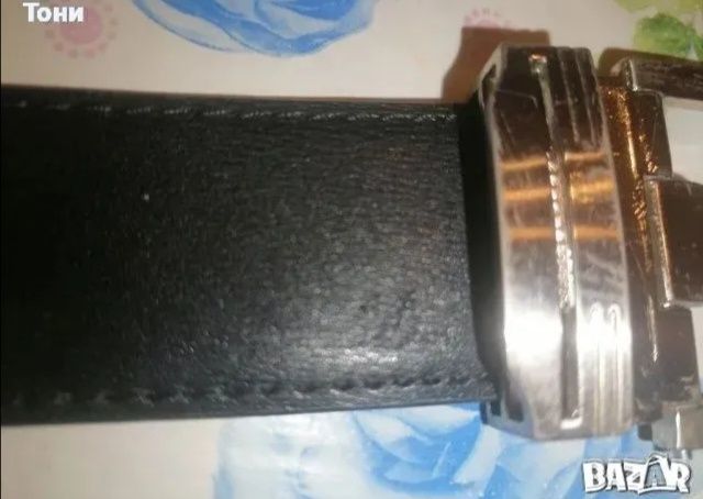 JACK and JONES, Феникс Оригинални Мъжки Колани от Естествена Кожа Нови