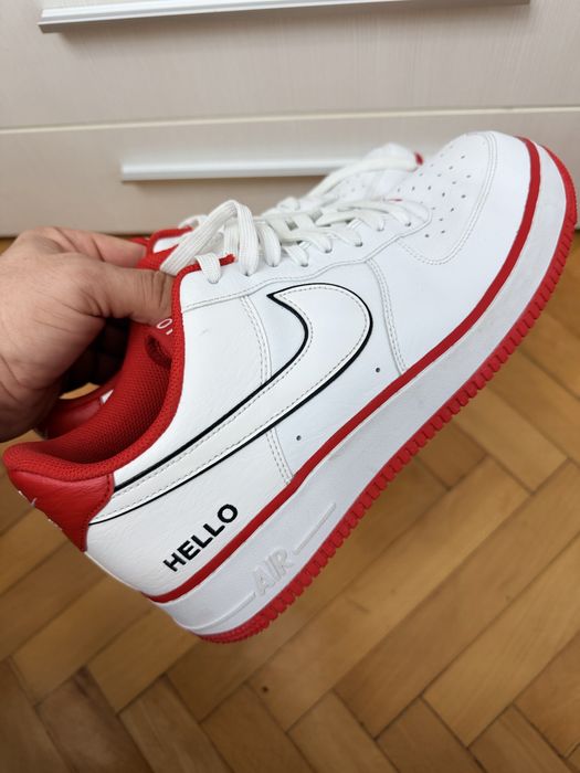 Nike air force 1 “hello”