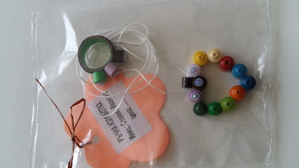 Ръчна изработка на бижута от хартия и квилинг