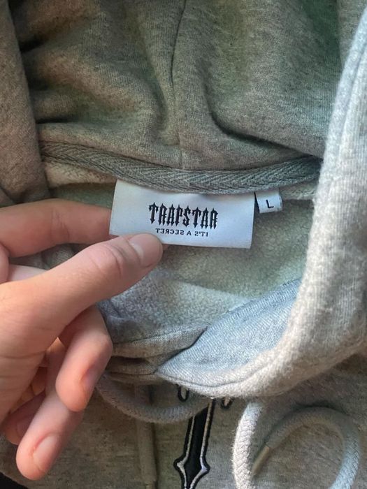 Compleu V Stripe Trapstar | Gri-Alb-Negru