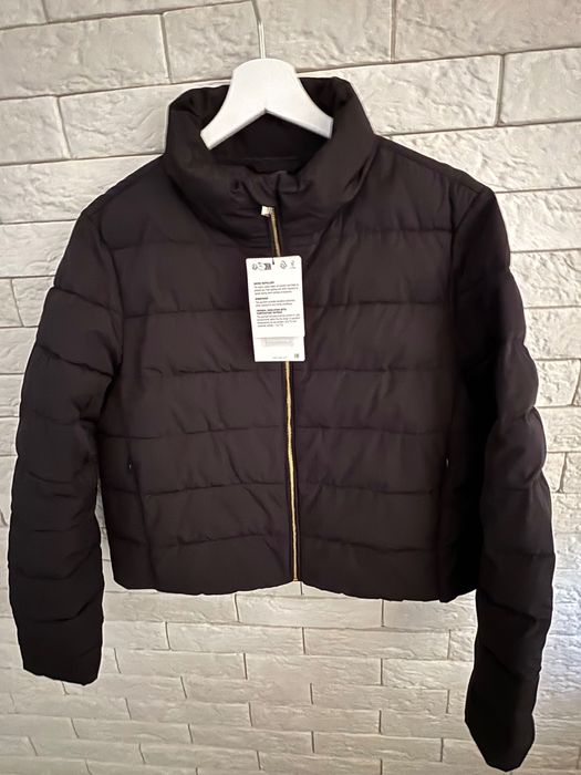 Черно яке ZARA гъши пух ново